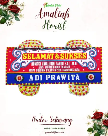 Papan Bunga Ucapan Selamat Ilu